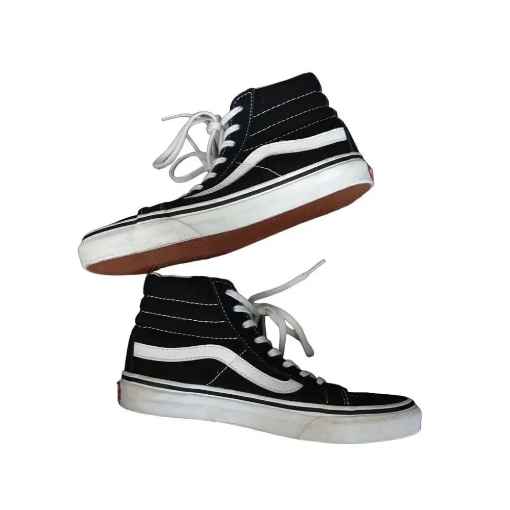 VANS M/4.5 W/6 Classic Sk8-Hi® Lace Up High-Top Sneakers Shoes